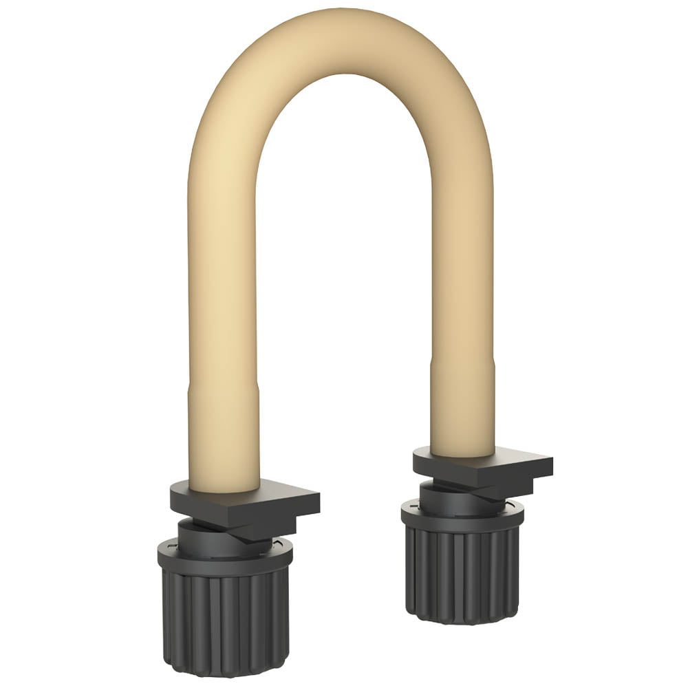 Squeeze tube, beige Santoprene 6x10mm