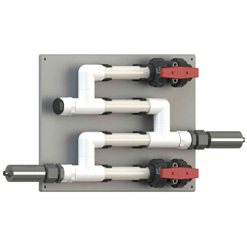 CR-3CP-2VTU-PVC PVC Rack with 2 optional ECORR Probes