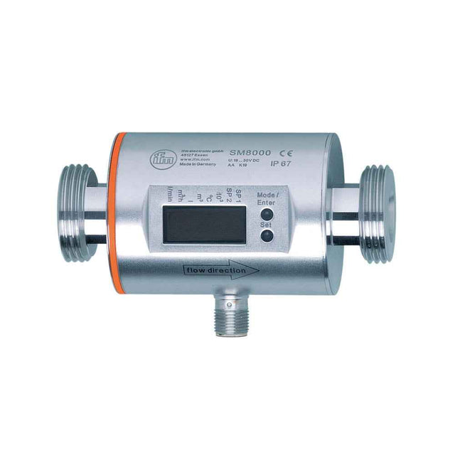 IFM SM8000 Flow Sensor G1 0.2-100 l/min FKM
