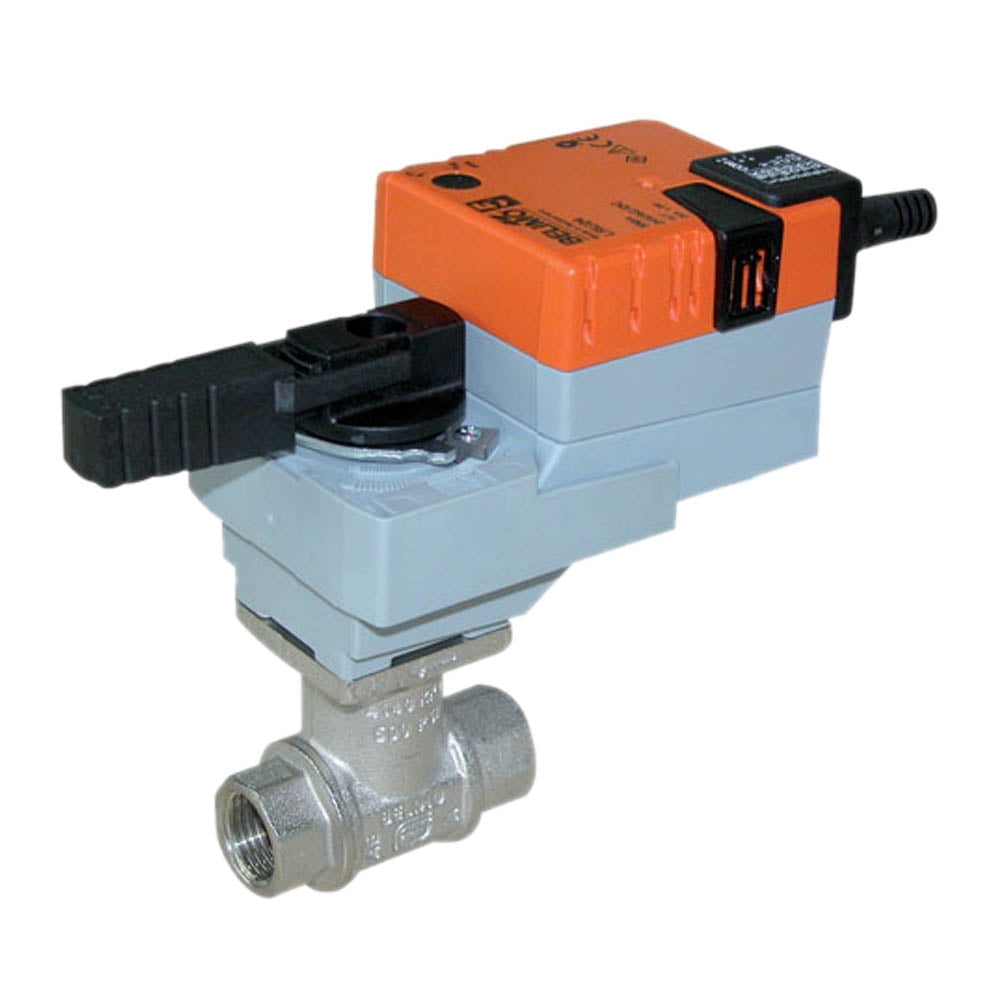 Belimo IP54 LRU230 Actuated Ball Valves (Power to Open & Close)