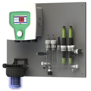 Pool Control System for pH, ORP, Temp, FCL & TCL
