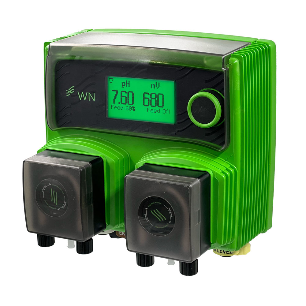 EMEC WNPHRH Pool Controller with Stepper Motor Pumps pH & ORP (12 l/hr max @ 2 bar) - Image 2