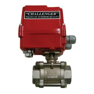 CVA IP67 Actuated SS Ball Valve (240VAC Power to Open & Close)