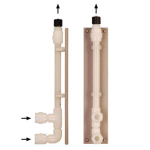 DP-OPT-MIX-PVDF Mixing Chamber for Bromine/Chlorine PVDF