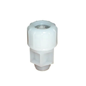EMEC PEA Compression Fitting for Single 12mm Diar Plastic Electrodes